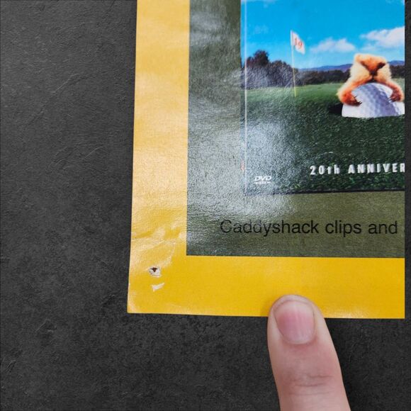 Caddyshack Tiger vs Gopher AmEx Promo Poster 2004 27x38 Golf Movie Art - Picture 6 of 14